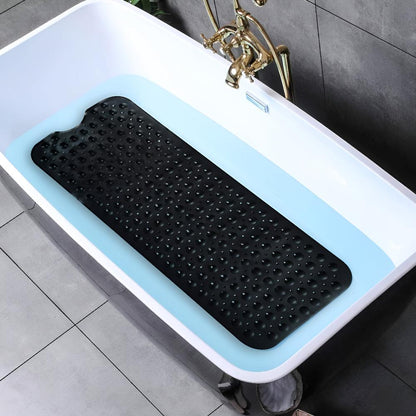 Secure Step Bath Mat | Slip-Resistant with Foot Care Feature