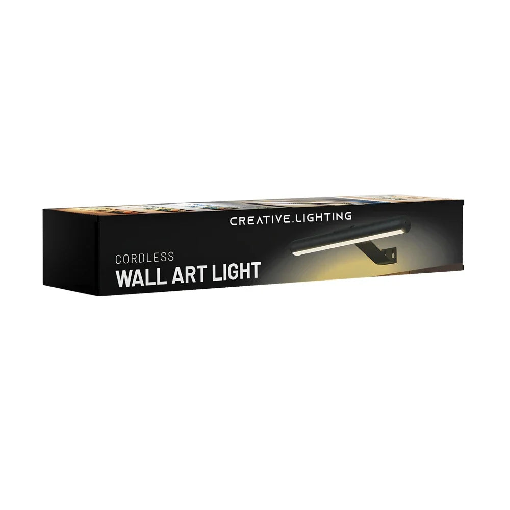 Adjustable Cordless Wall Light with 3 Color Settings – Modern Slim Design