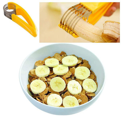 Banana Slicer in Stainless Steel Material
