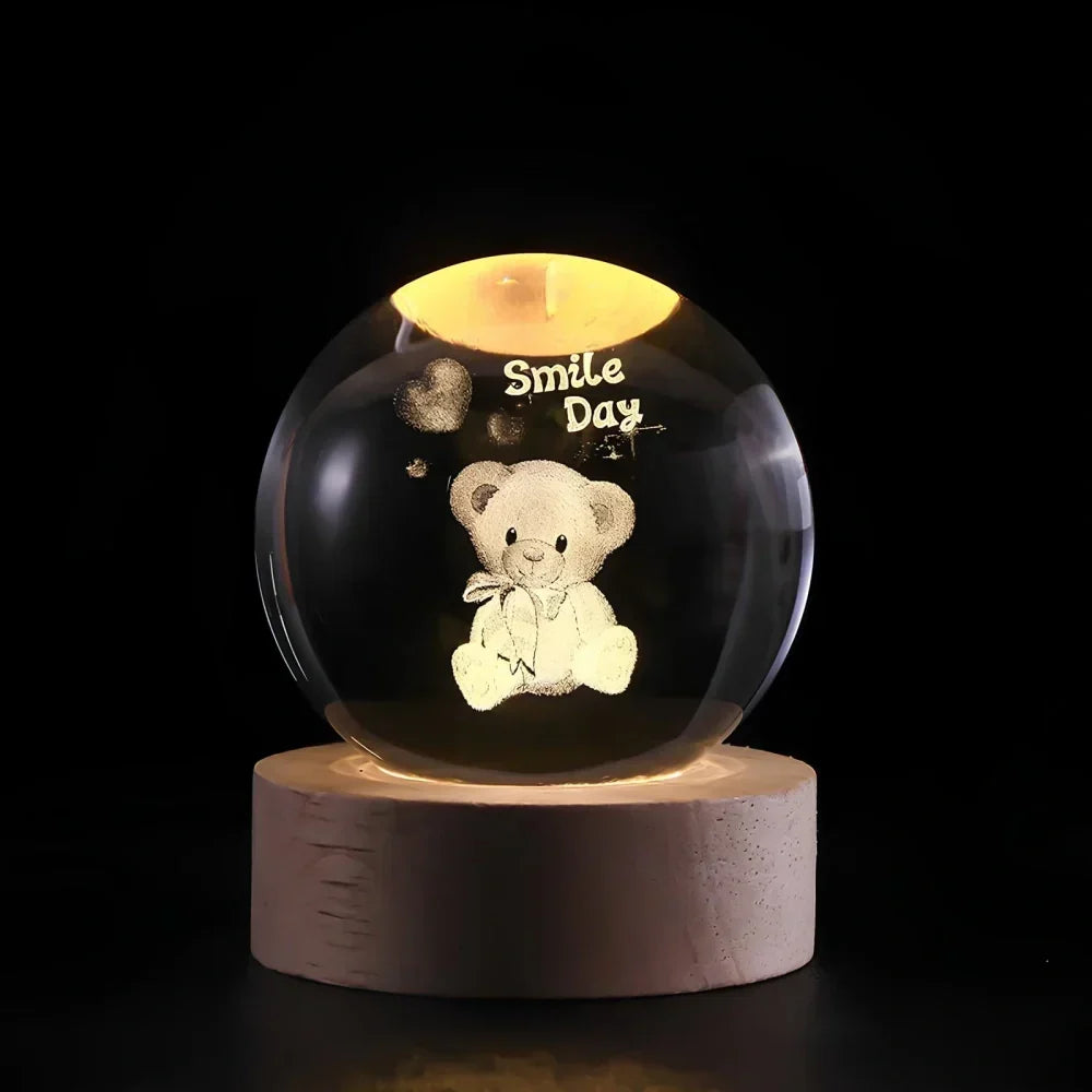 Celestial Glow Orb – Enchanting LED Home Accent