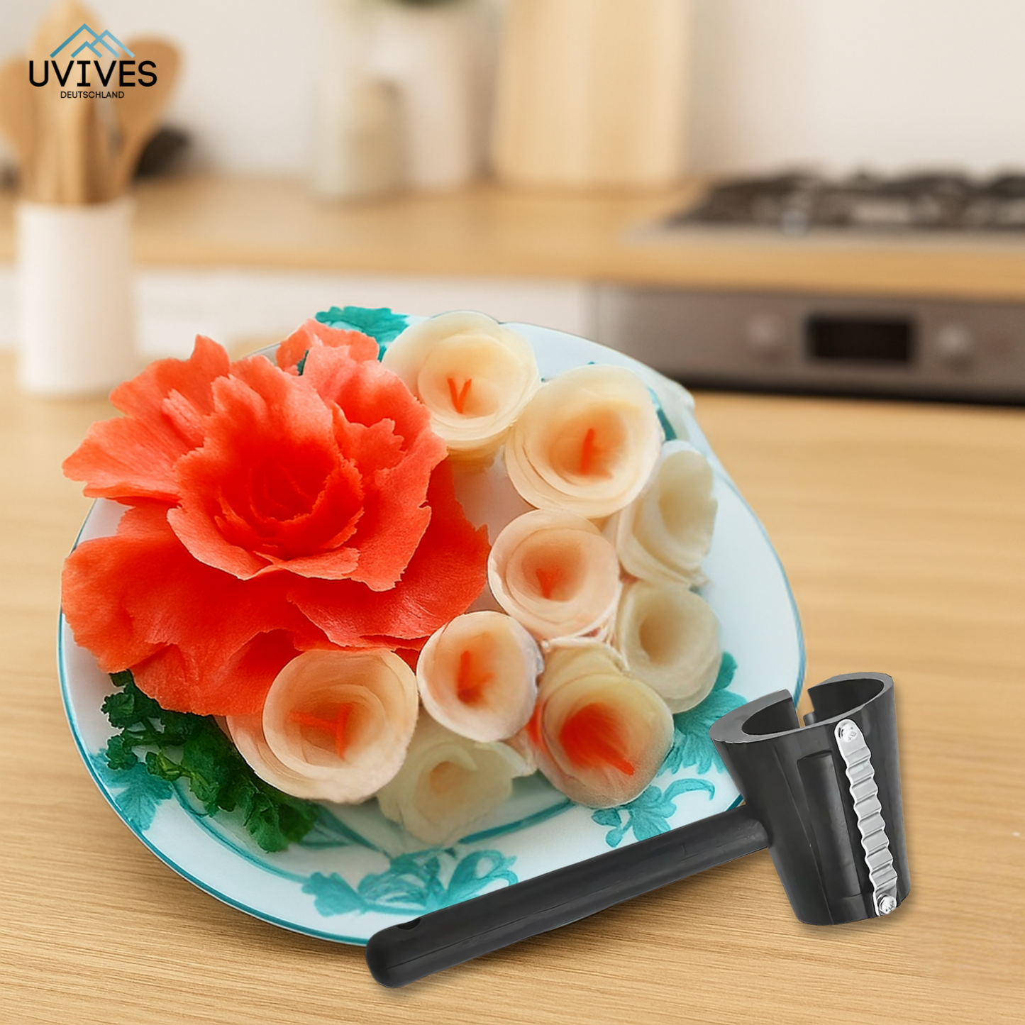 Buy One Get One Free | Spiral Vegetable Cutter Shaped Like a Flower