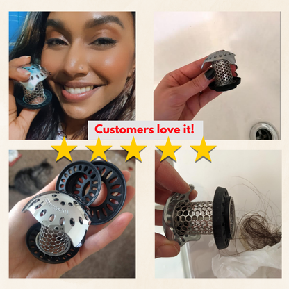 Hair Catcher for Bathtub Drain – Prevents Clogs Easily