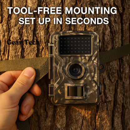 16MP Photo and 1080P Video Trail Camera for Outdoor Use