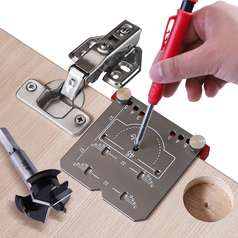 Locator for 35 mm Hinge Punch