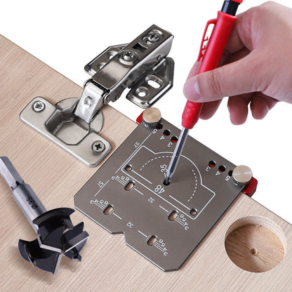 Locator for 35 mm Hinge Punch