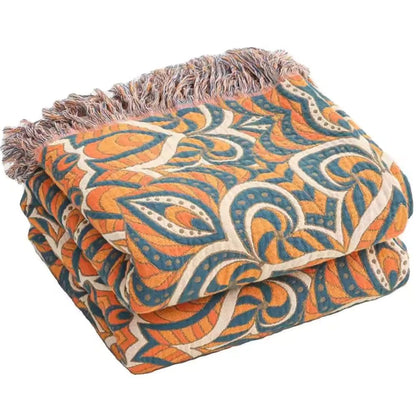 Cozy Haven Woven Cotton Throw