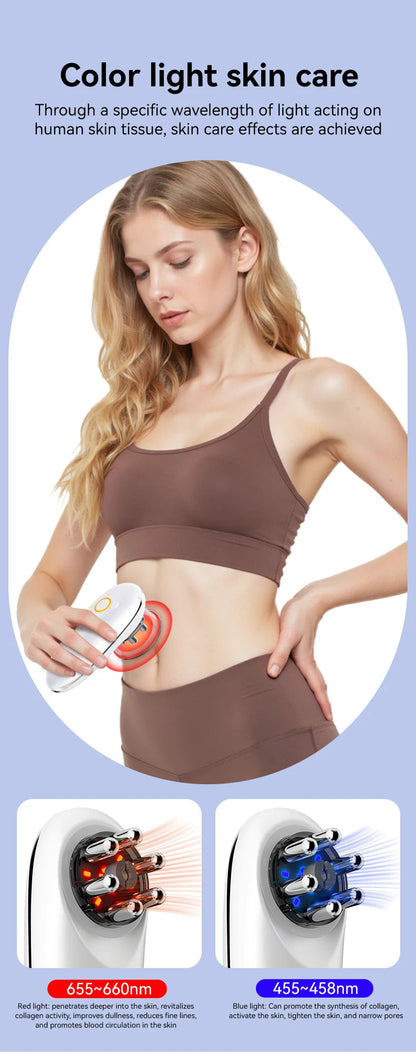 Electric Suction Cupping Massager for Face and Body with Gua Sha & Adjustable Strength