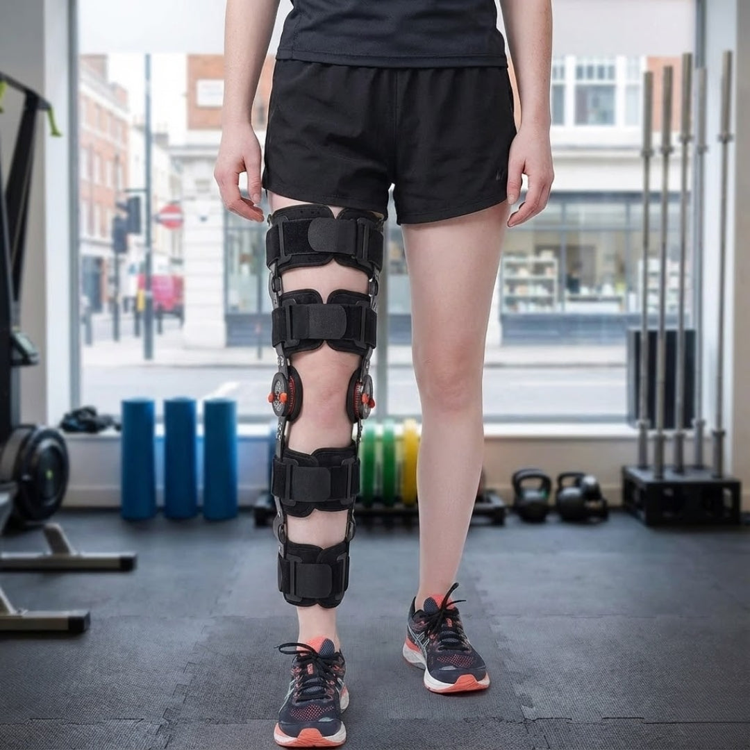 ComfortFit Knee Support Brace – Adjustable Stabilization for Relief