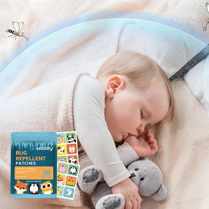Gentle Herbal Mosquito Defense Stickers for Kids