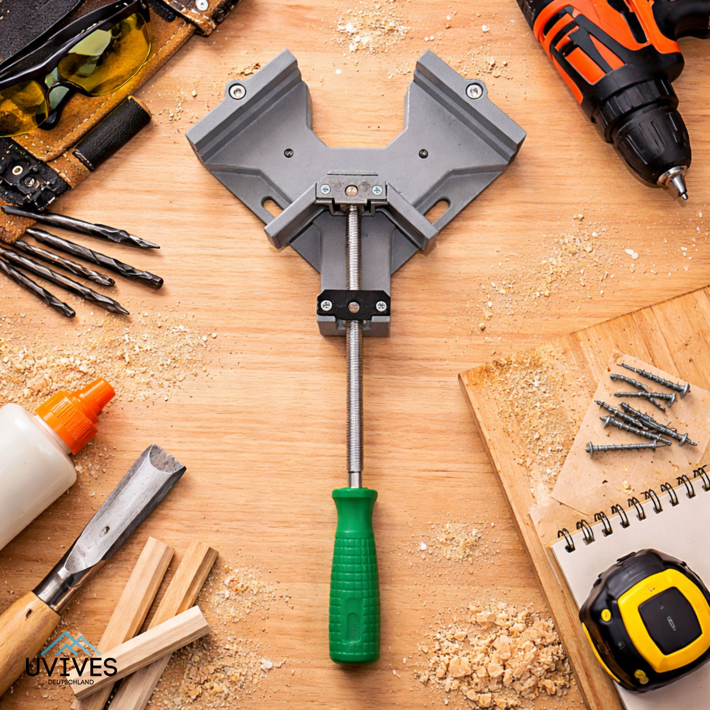 90° Corner Clamp Tool – Secure Angles Every Time