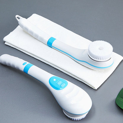 All-in-One Electric Body Scrubber with 5 Brush Heads
