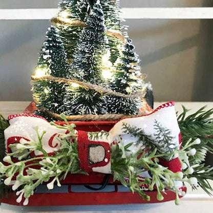 Charming Rustic Christmas Truck Decoration