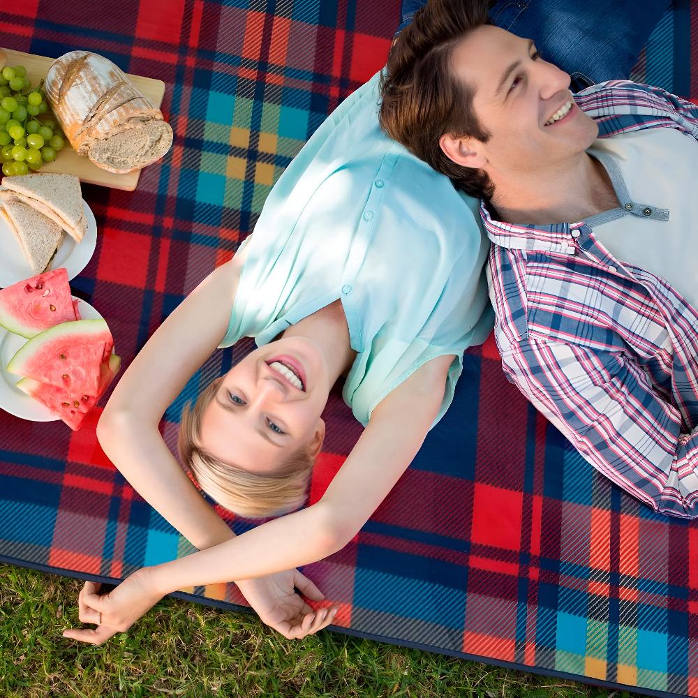 Waterproof and Foldable Outdoor Picnic Mat - BuitenZacht Style