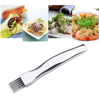 Chopped Spring Onion Knife in Stainless Steel