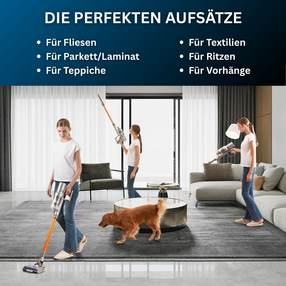 Cordless Vacuum Cleaner | Portable Suction for All Surfaces