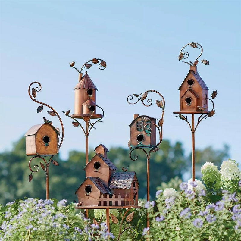 Garden Stakes for Birdhouses