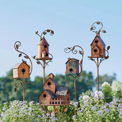 Garden Stakes for Birdhouses