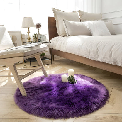 Plush Dreamscape Round Area Rug for Cozy Spaces
