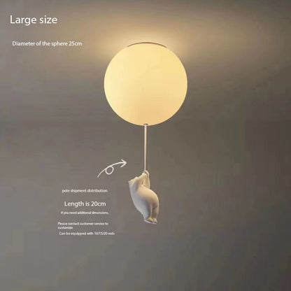 Balloon-Shaped Lamp for Bedroom Lighting