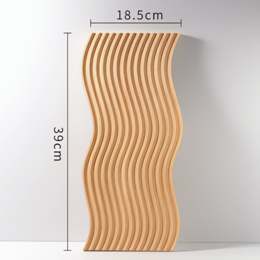 Stylish Wave Wooden Serving Tray for Every Occasion