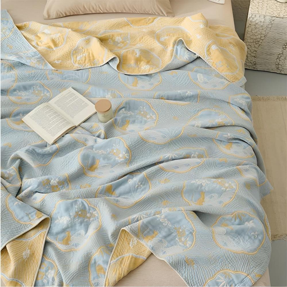 Dual-Sided Coastal Breeze Throw