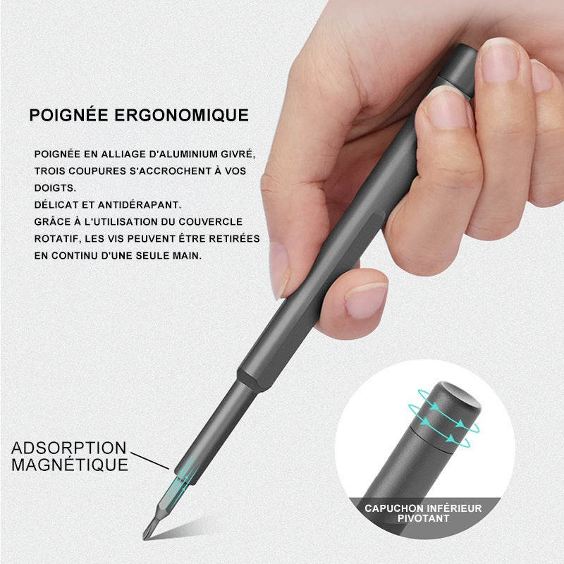 Precision Screwdriver Set with 62 Pieces