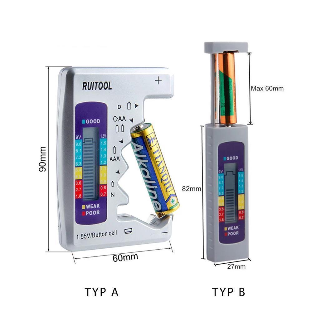 Portable Battery Tester Device