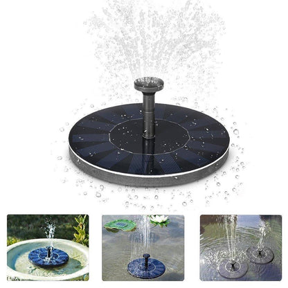 Solar Fountain Pump for Water Features – Ideal for Ponds, Birdbaths, Gardens