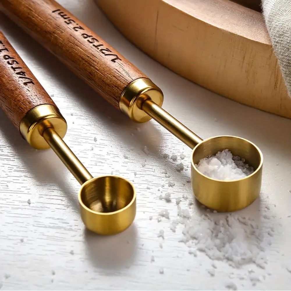 Stylish Stainless Steel Measuring Spoon Collection