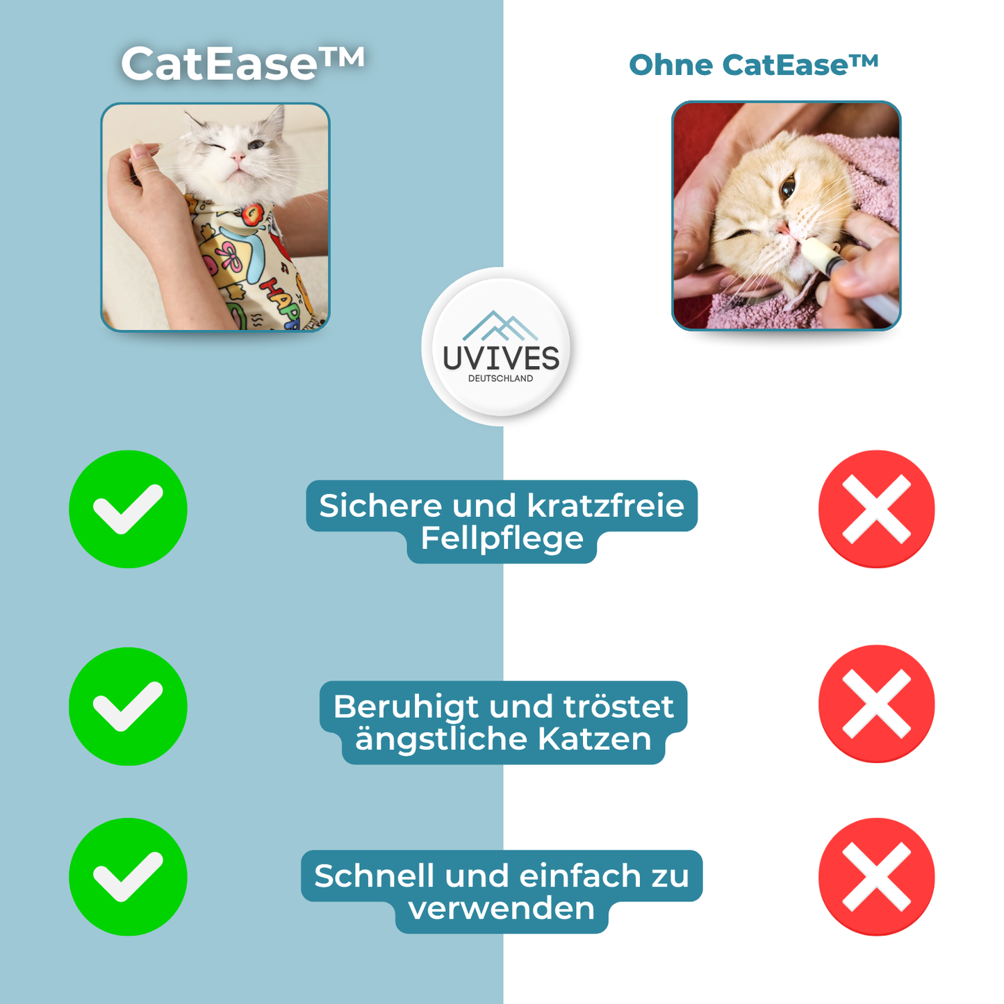 Buy One Get One Free | Easy Cat Claw Trimming & Medication Administering