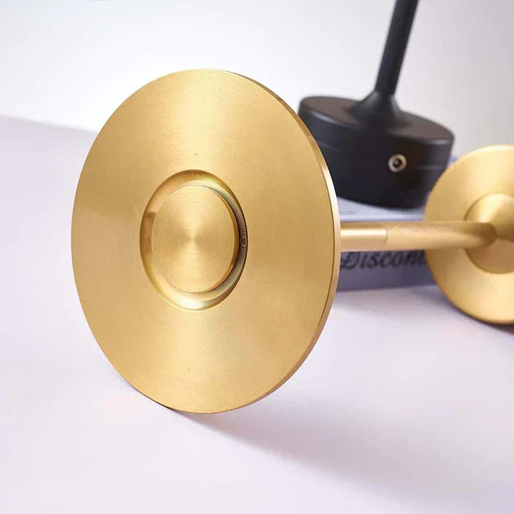 LED Lamp with Rechargeable Battery and Wireless Design
