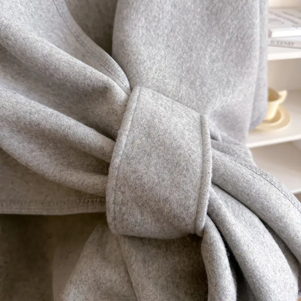 Stylish and Warm Windproof Shawl Coat for Women