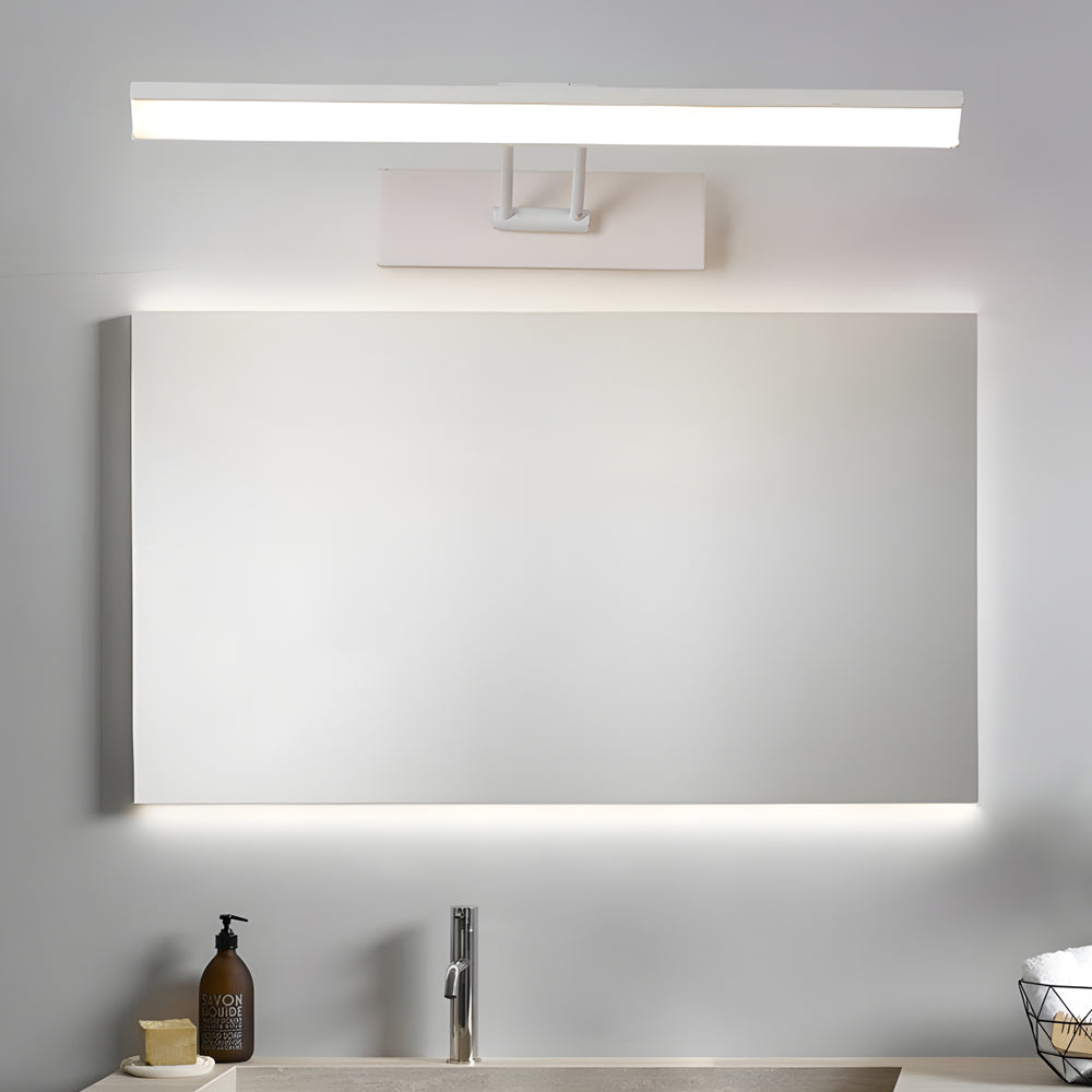 Adjustable 240° Linear LED Bathroom Light - Modern Minimalist Style