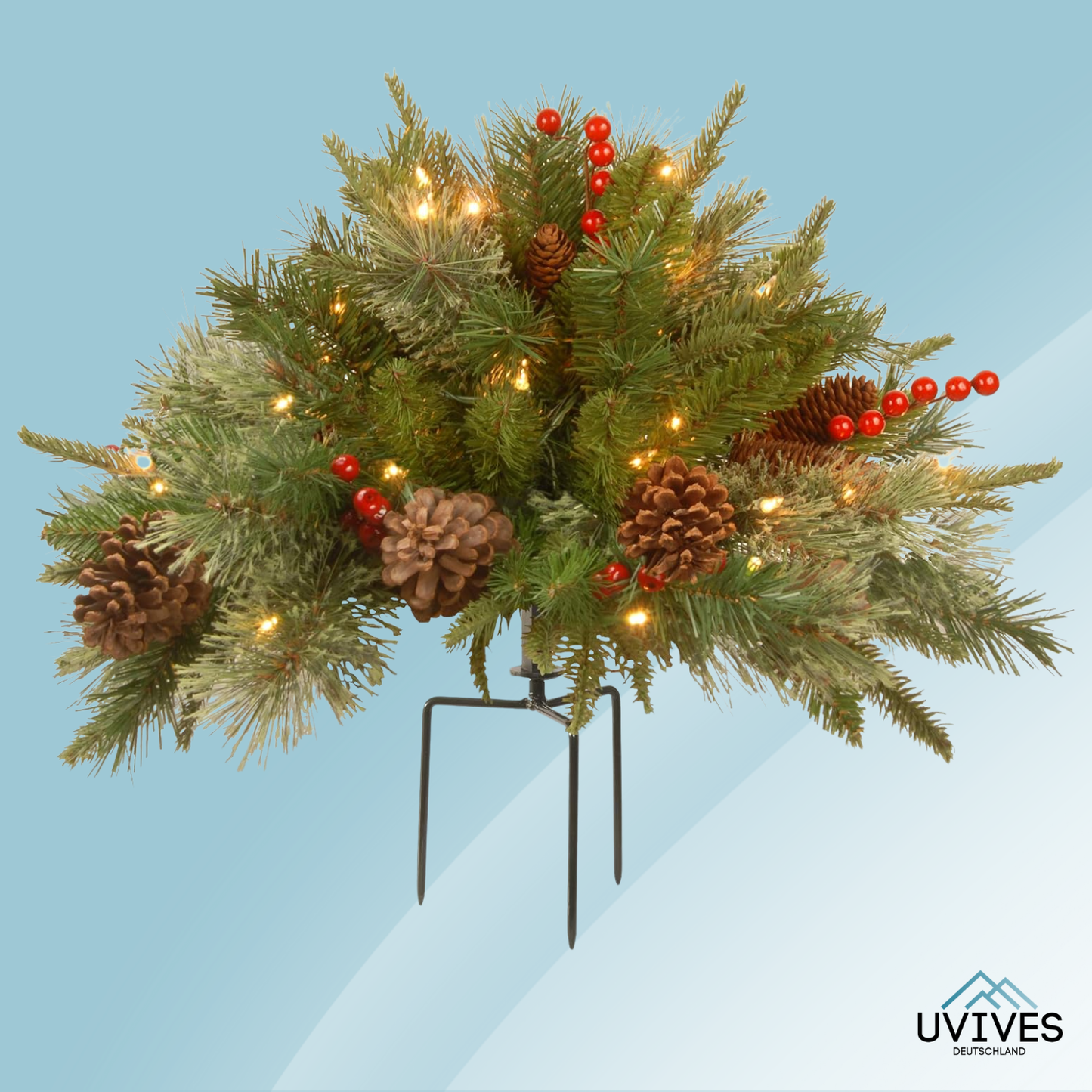 Everlasting Christmas Magic Decoration – Realistic and Vibrant