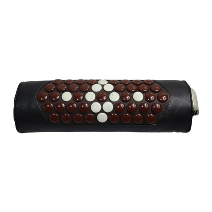 Adjustable Heat Neck Pillow with Jade Tourmaline for Pain Relief
