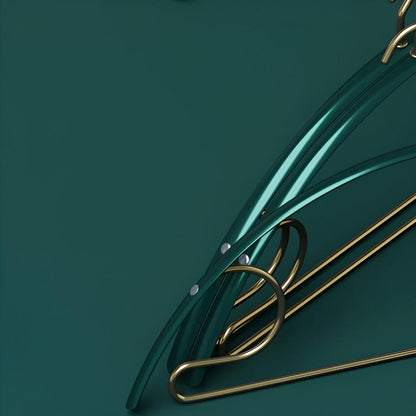 Elegant Aluminum Wardrobe Hangers | Set of 5