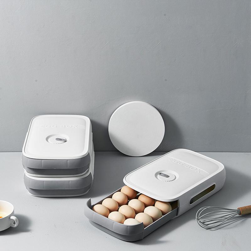 Space-Saving Storage Solution for Fresh Eggs