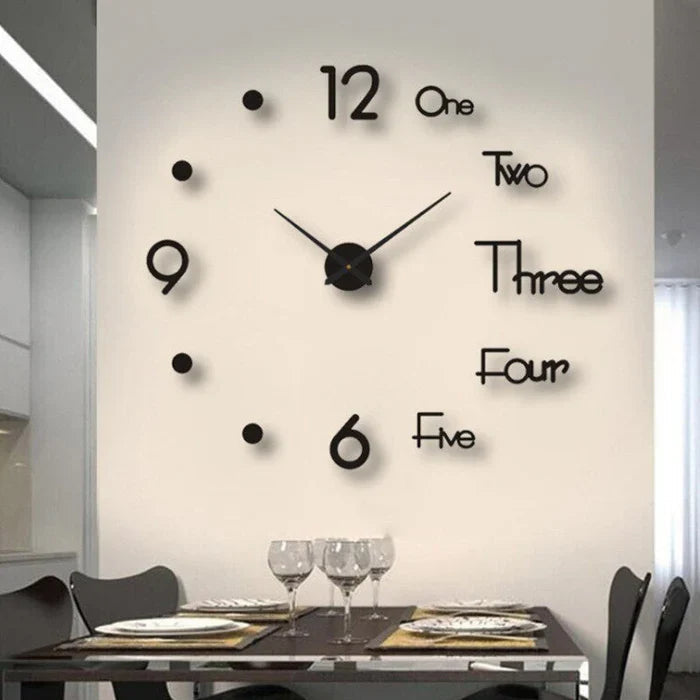 Silent Analog Wall Clock - Modern Decor for Any Space