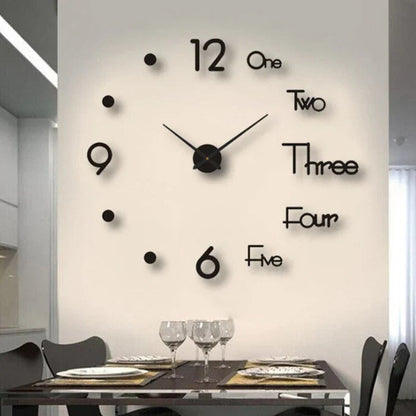 Silent Analog Wall Clock - Modern Decor for Any Space