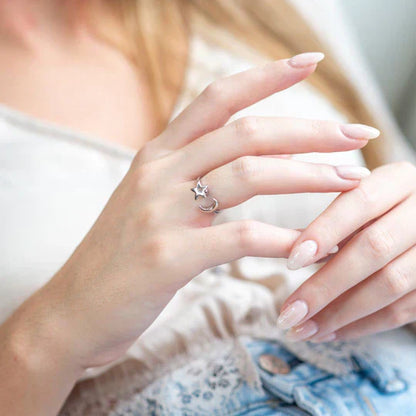 Stress Relief Ring - Stylish Design for Calm and Anxiety