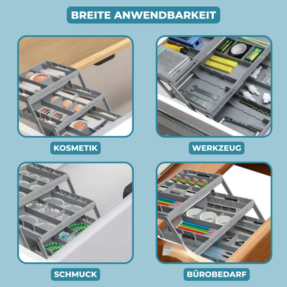 Adjustable Smart Drawer Organizer - Expandable Storage Solution