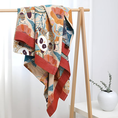 Charming Floral Bath Towel for Ultimate Comfort
