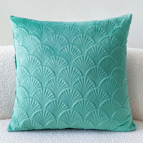 Seaside Serenity Velvet Cushion Cover