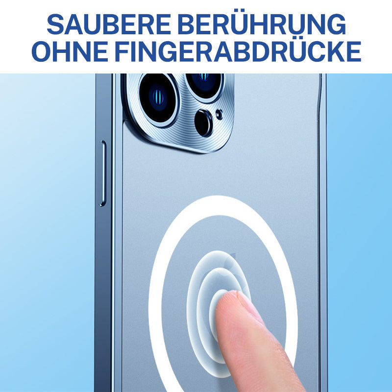 Magnetic iPhone Case with Metal Frame