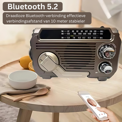 Portable Noodradio with Power Bank – Elegant Design – High-Fidelity Sound – Rechargeable