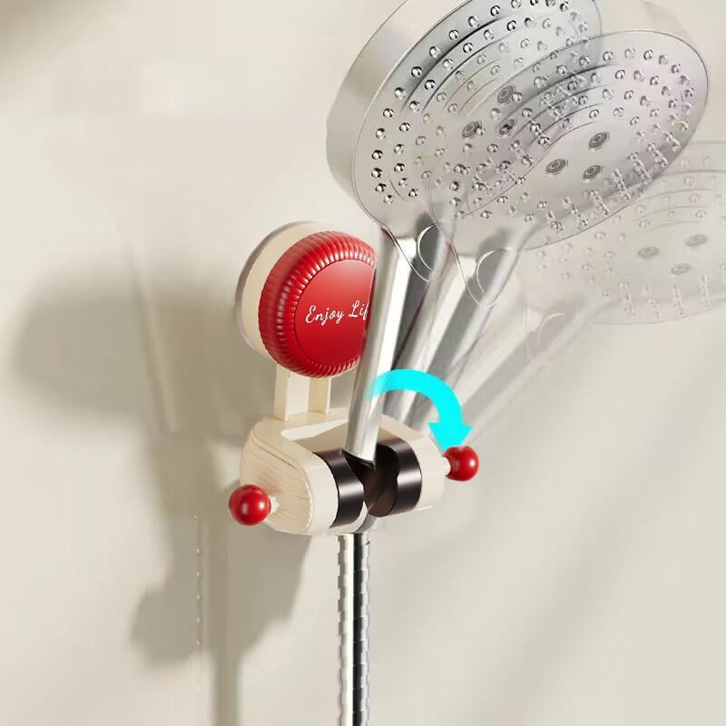 Versatile Showerhead Holder with Suction Grip