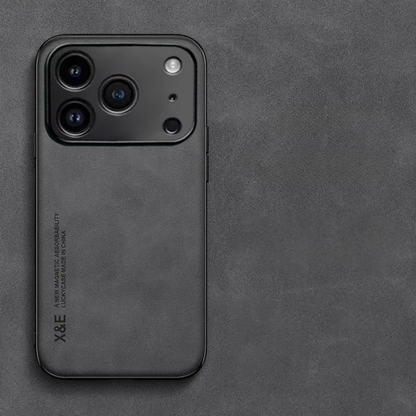 Premium Magnetic Leather Phone Case for Ultimate Protection