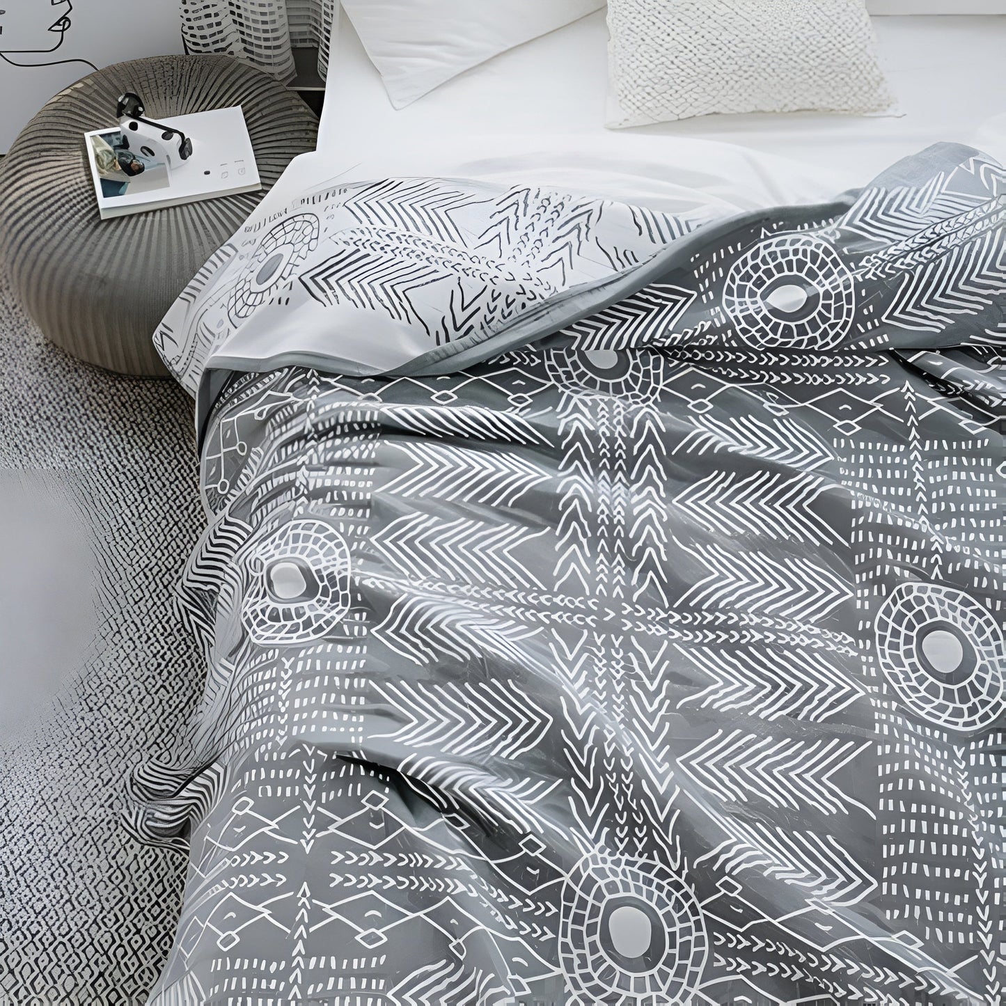 Serenity Weave Reversible Cotton Quilt