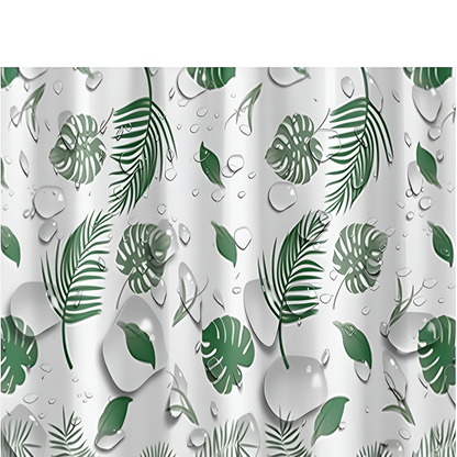 Tropical Oasis Shower Curtain for a Refreshing Bathroom