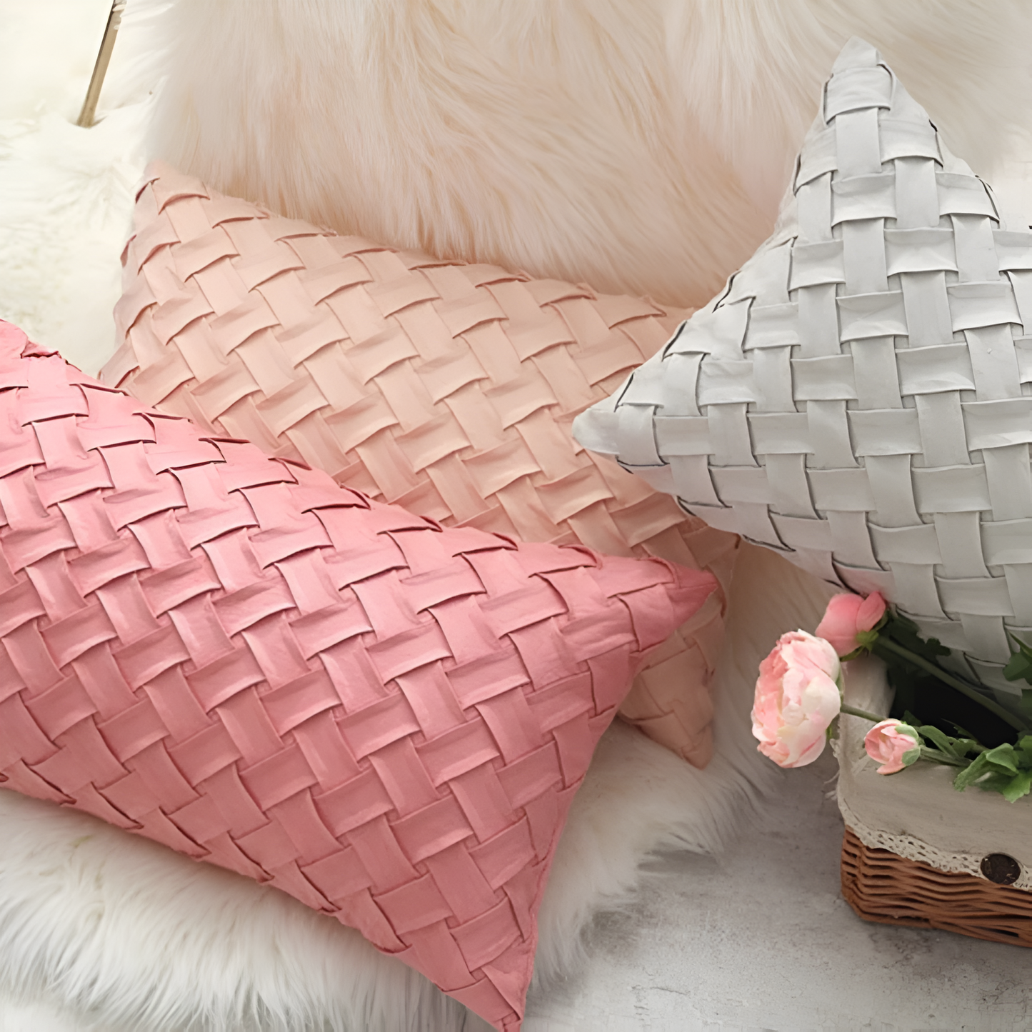 Luxurious Textured Pillow Covers for Every Space